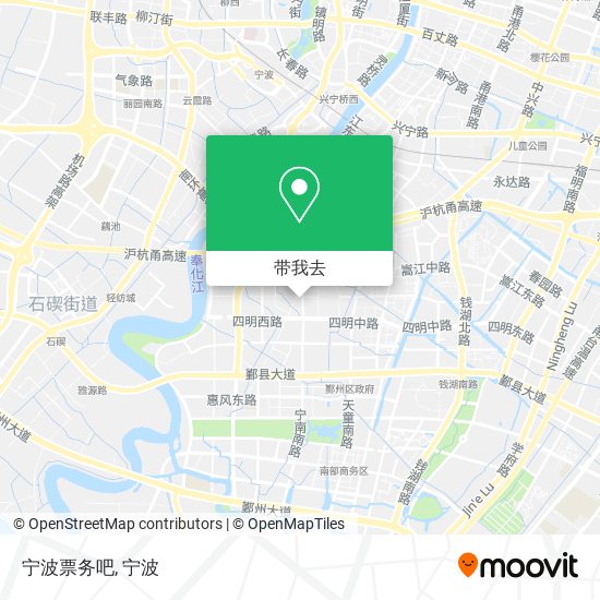 宁波票务吧地图