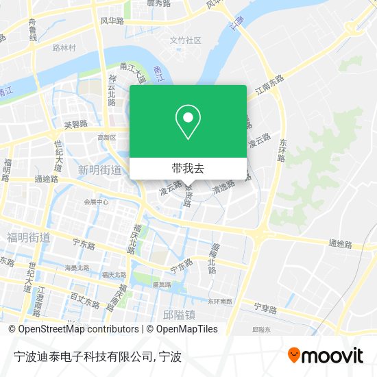 宁波迪泰电子科技有限公司地图