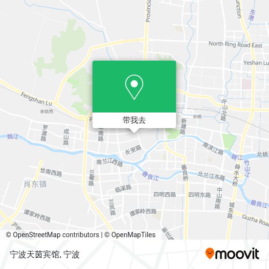 宁波天茵宾馆地图