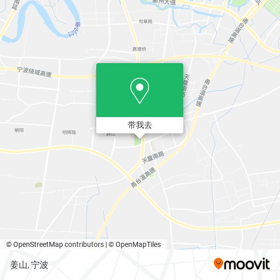 姜山地图