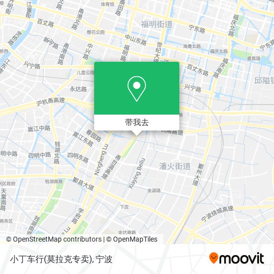 小丁车行(莫拉克专卖)地图