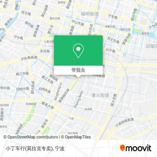 小丁车行(莫拉克专卖)地图