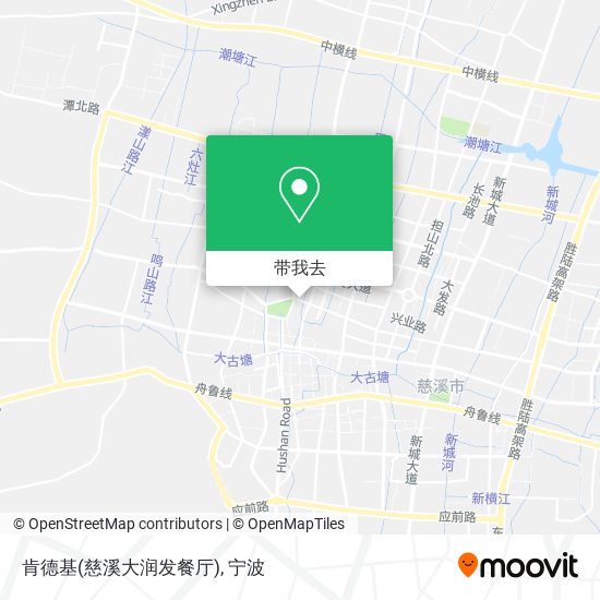 肯德基(慈溪大润发餐厅)地图