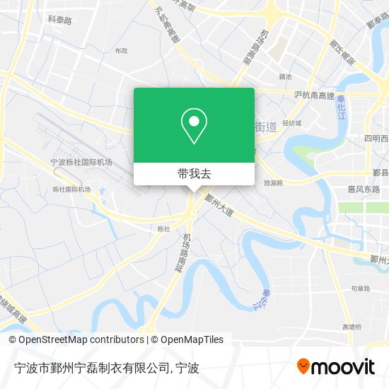 宁波市鄞州宁磊制衣有限公司地图