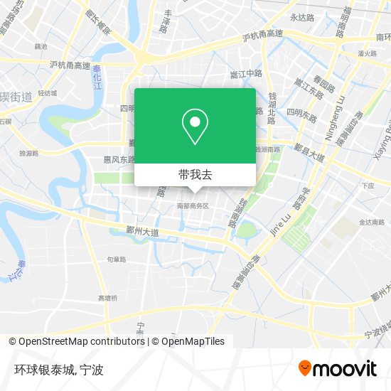 环球银泰城地图