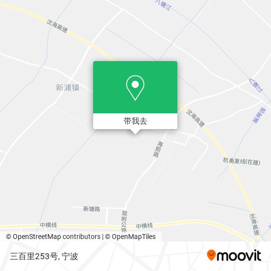 三百里253号地图