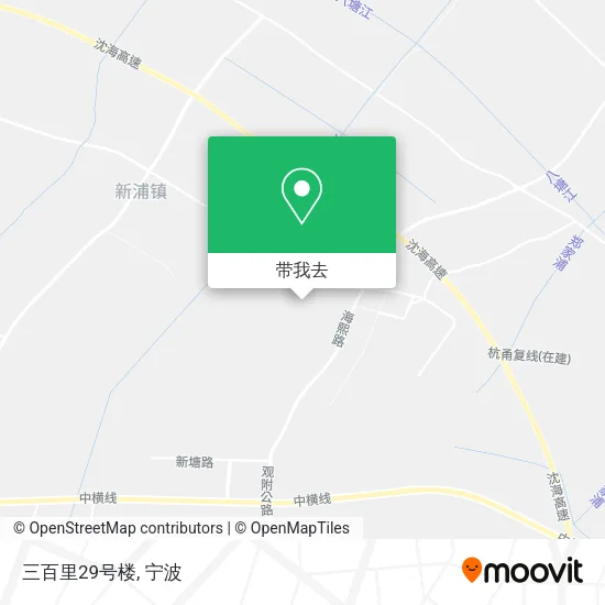 三百里29号楼地图