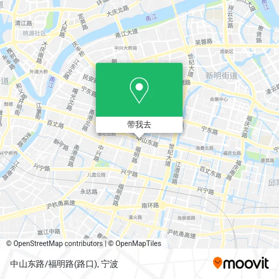 中山东路/福明路(路口)地图
