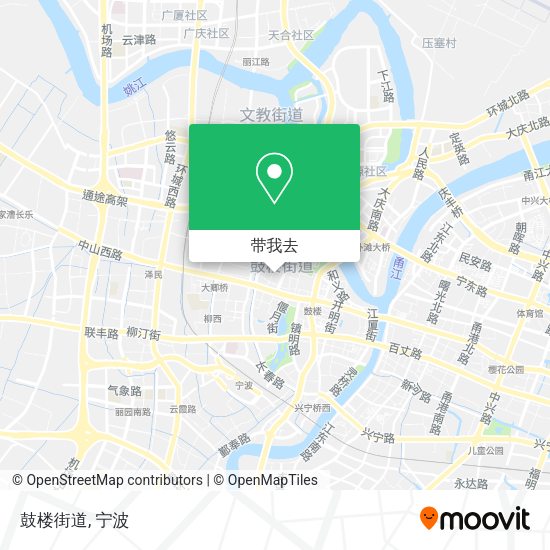 鼓楼街道地图