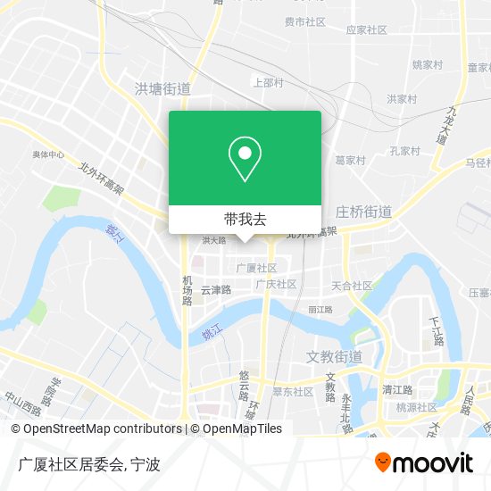 广厦社区居委会地图