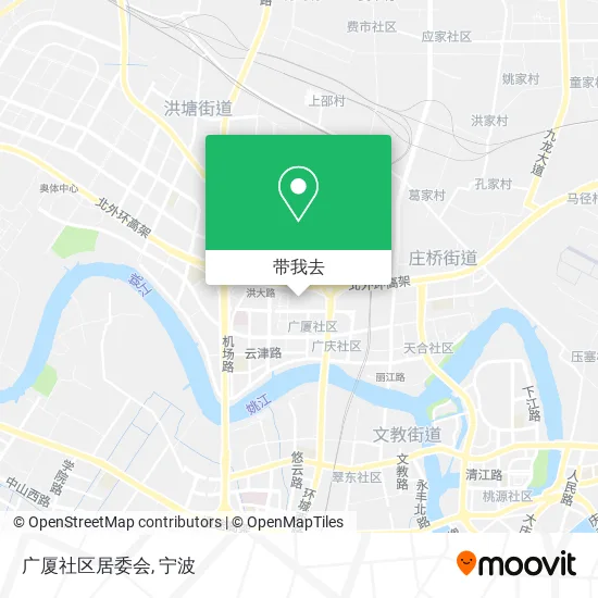 广厦社区居委会地图