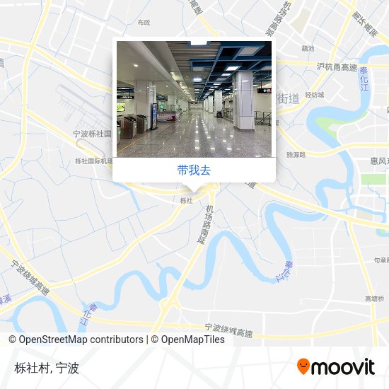 栎社村地图