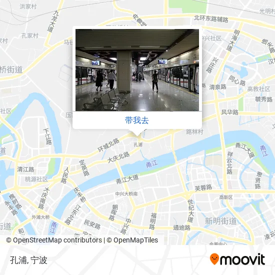 孔浦地图