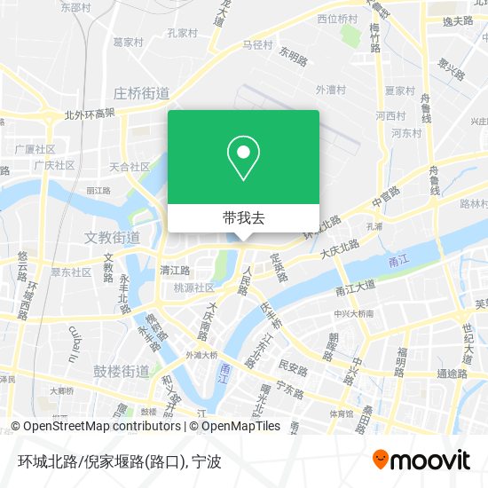 环城北路/倪家堰路(路口)地图