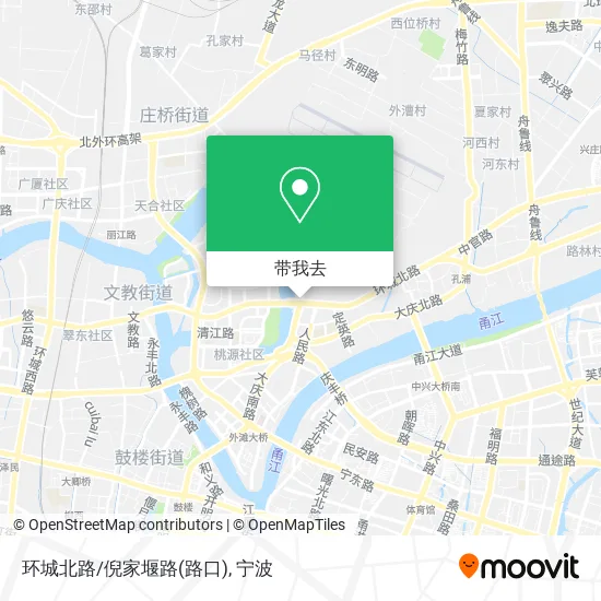 环城北路/倪家堰路(路口)地图