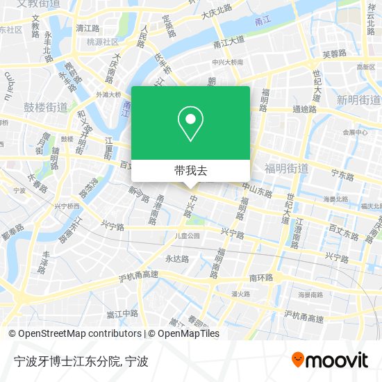 宁波牙博士江东分院地图