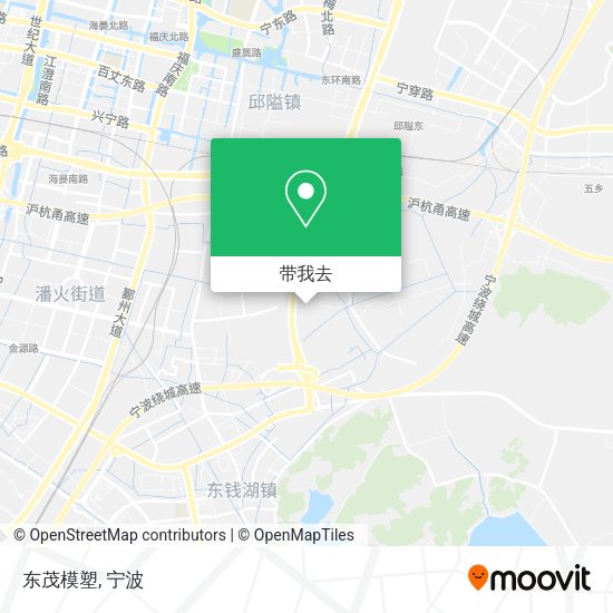 东茂模塑地图