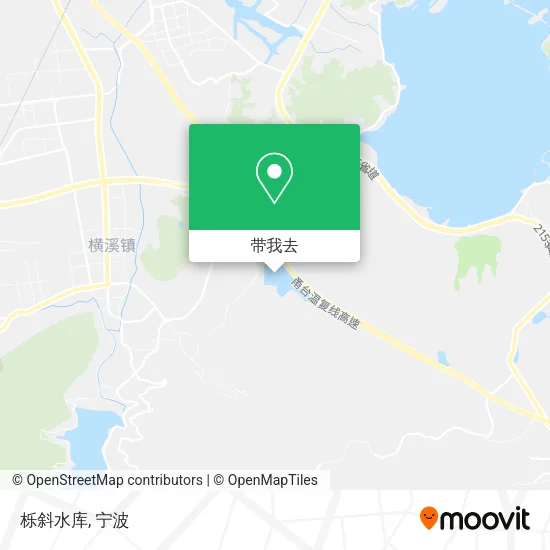 栎斜水库地图