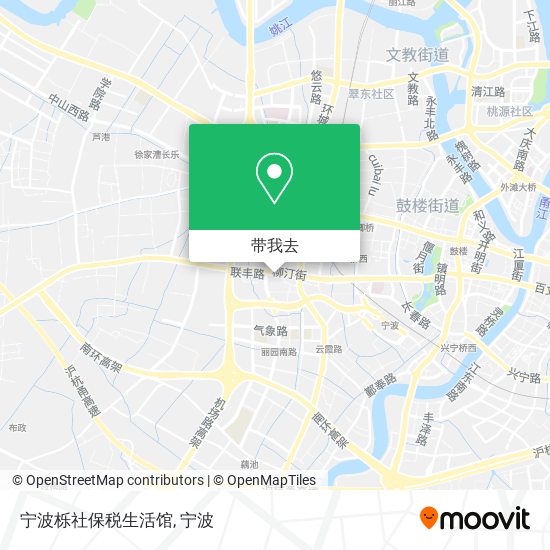 宁波栎社保税生活馆地图