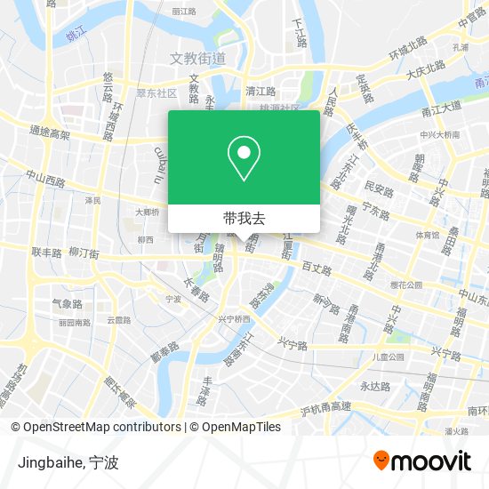Jingbaihe地图