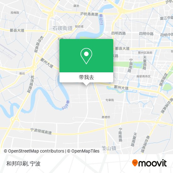 和邦印刷地图