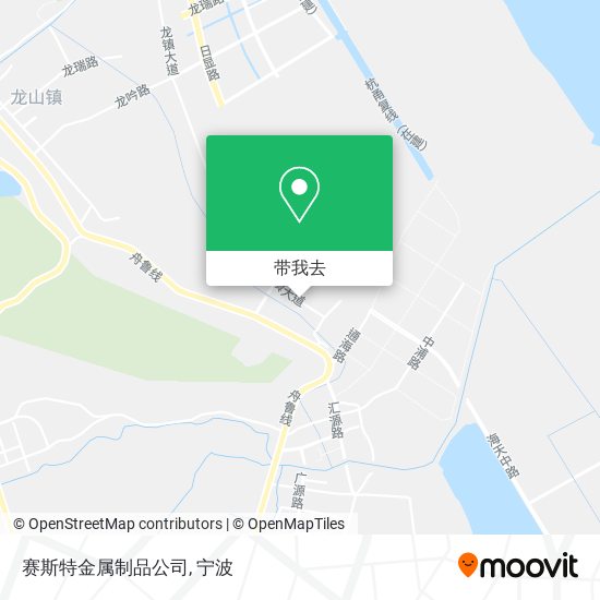 赛斯特金属制品公司地图