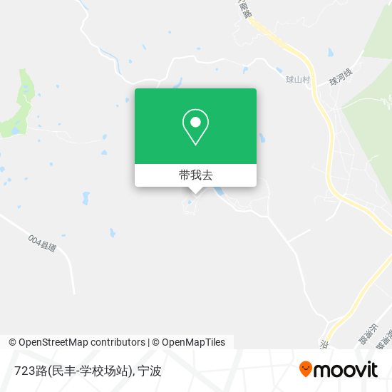 723路(民丰-学校场站)地图