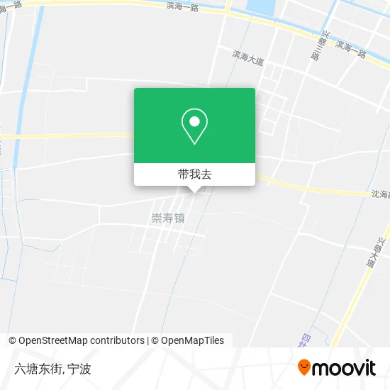六塘东街地图