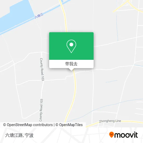 六塘江路地图