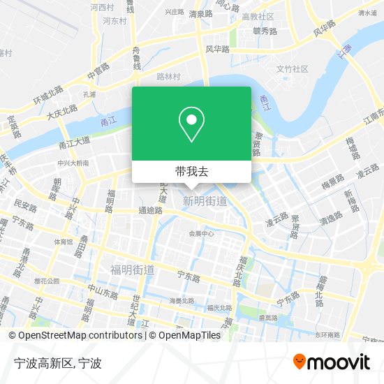宁波高新区地图
