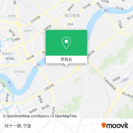 经十一路地图