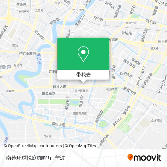 南苑环球悦庭咖啡厅地图