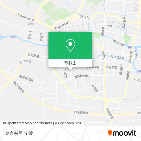 叁言书局地图