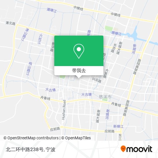 北二环中路238号地图