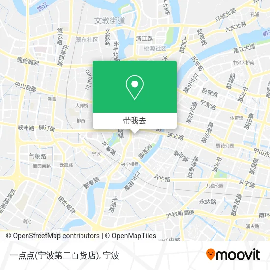 一点点(宁波第二百货店)地图