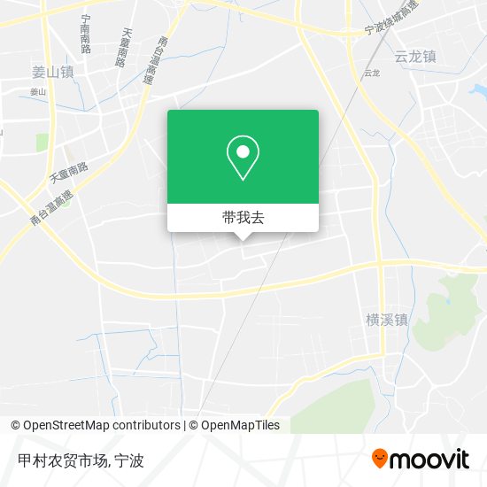 甲村农贸市场地图