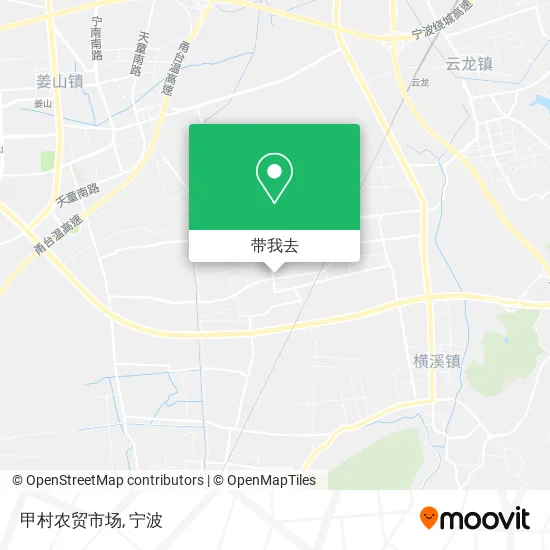 甲村农贸市场地图
