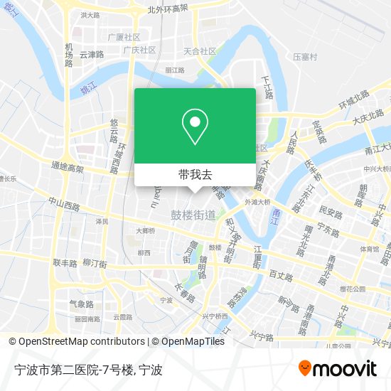 宁波市第二医院-7号楼地图