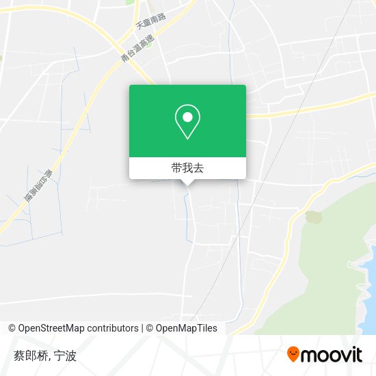 蔡郎桥地图