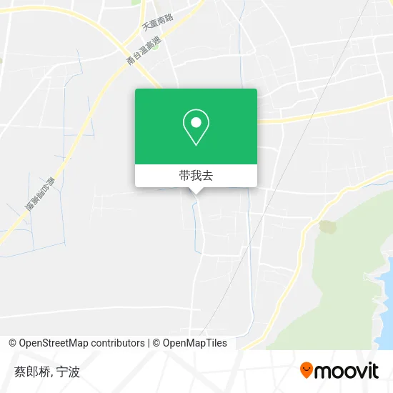 蔡郎桥地图