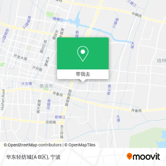华东轻纺城(A·B区)地图