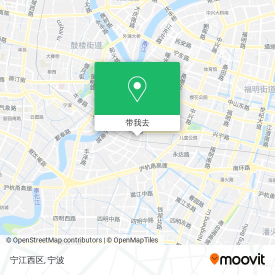 宁江西区地图