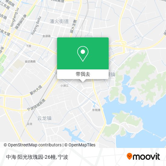 中海·阳光玫瑰园-26幢地图