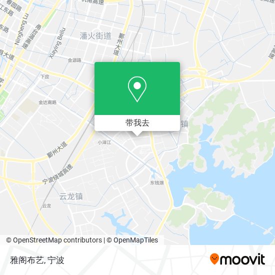 雅阁布艺地图