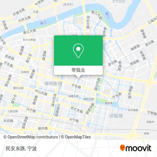 民安东路地图