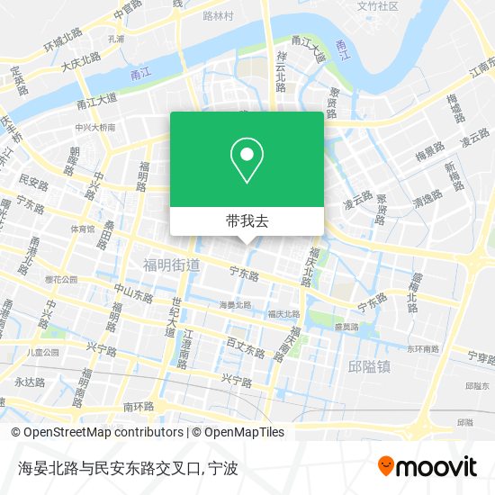 海晏北路与民安东路交叉口地图