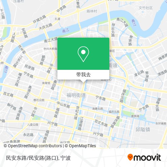 民安东路/民安路(路口)地图