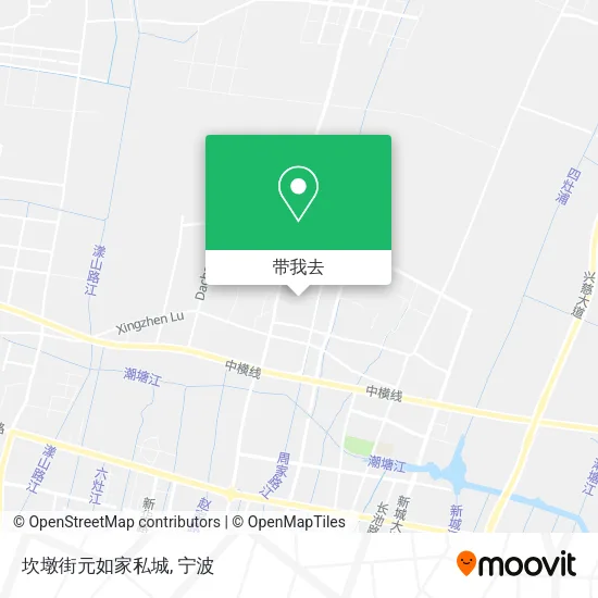坎墩街元如家私城地图