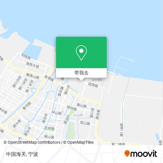 中国海关地图