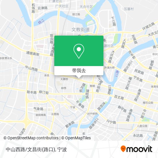 中山西路/文昌街(路口)地图